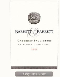 Barrett and Barrett Cabernet Sauvignon 2011
