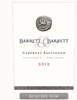 Barrett and Barrett Cabernet Sauvignon 2012